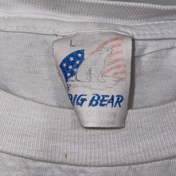 Big Bear Los Angeles Hollywood A-Z Single Stitch Short Sleeve Top Vintage Touris - Picture 5 of 9